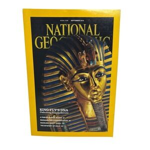 National Geographic‎ Magazine September 2010 King Tuts DNA, Aussie Island, Eels